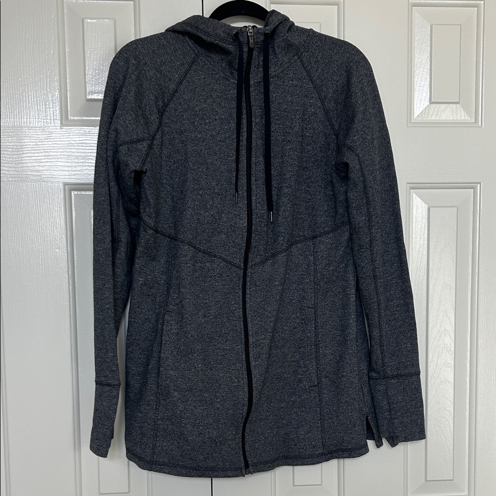 Grey Zip Up Sweatshirt